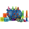 Izzy N Dizzy Hanukkah Party Mega Set - 16 Pack - Includes 4 Party Blowouts, 4 Slinkys, 4 Trumpets, 4 Dreidels - Chanukah Party Decorations and Supplies - Izzy 'n' Dizzy