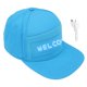 thumbnail image 2 of Sombrero inteligente con pantalla LED, pantalla LED de color puro, sombrero con letrero LED Bluetooth, gorra inteligente LED Bluetooth probada profesionalmente, 2 of 12