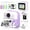 Purple, variant on Freecat Kids Camera Instant Print, Unicorn Birthday Gifts for Girls Boys Age 3-12, 1080P HD Selfie Digital Camera with 32GB SD Card, Portable Camera Toy for 3 4 5 6 7 8+ Year Old Kids.(Pink)