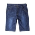 thumbnail image 5 of Men’s Large Size Denim Shorts Cotton Vintage Outdoor Casual Daily Jeans, 5 of 9