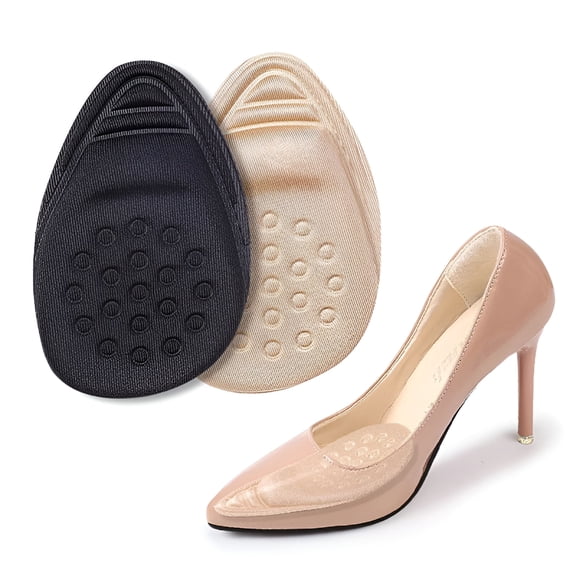 TELOLY 2026 New Half Insoles for Shoes Inserts Forefoot Insert Non-Slip Sole Cushion Reduce Shoe Size Filler High Heels Pain Relief Shoe Pads 4