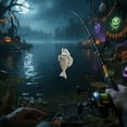 thumbnail image 7 of 36inch Halloween mermaid skeleton, with flexible joints, can be posed and hung, suitable for Halloween indoor and outdoor decorations, parties, horror scenes and other occasions, 7 of 7