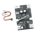 thumbnail image 2 of Circuit Imprimé Télécommandé 2.4G Carte de Réception Principale Électronique pour Accessoires de Mise à Niveau de Voiture RC WPL, 2 of 7