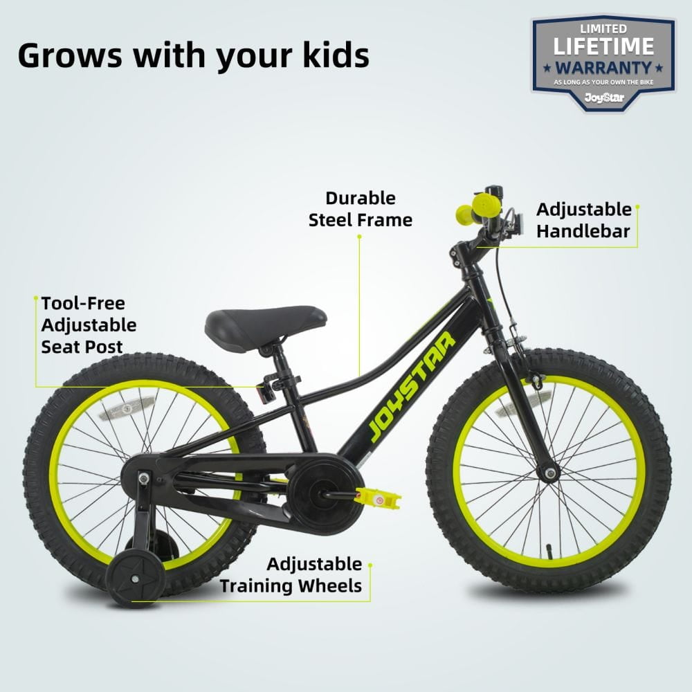 JOYSTAR 20 Inch Kids Bike with Training Wheels Jordan Ubuy
