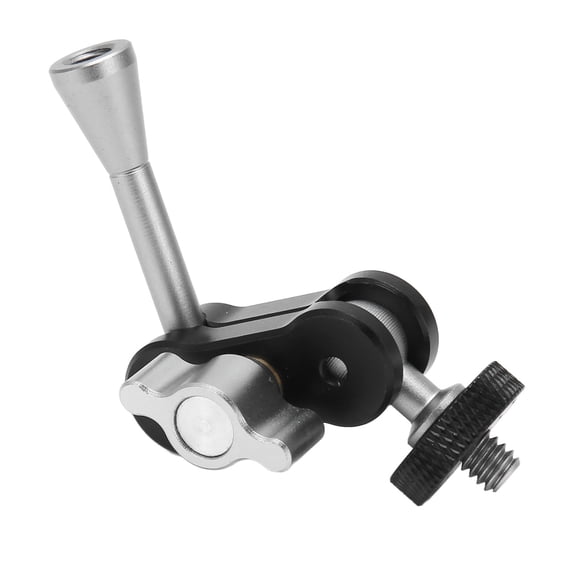 Brazo Mágico, aleación De Aluminio, Adaptador De Tornillo Roscado 20 De 1/4 De Pulgada, Brazo Mágico Articulado Resistente Y Versátil, Liviano Con Soporte De Zapata Fría Para