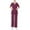 #01Wine Scrubs for Women Set, variant on yoeyez Scrubs for Women Plus Size 4X Stretch,Women Stretchy V-Neck Scrub Tops anddrawstring Cargo Pants With Multi Pocket for Nurse Workwear Hot Pink