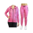 thumbnail image 3 of Women's Slim-Fit Tech Fleece Hoodie & Jogger 2-Piece Set, 3 of 5