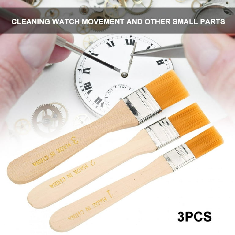 Electronic Cleaning Brush Small Cleaning Brushes, Cleaning Brush Kit  Cleaning Dust Kit Watch Brush, Watch Small Parts Brush, 9pcs for Computer