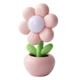 thumbnail image 3 of GROWTH TANK Mini LED Flower Night Light Bedroom Ambient Lamp Small Night Light Potted Flower Pink, 3 of 9