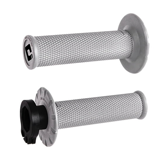 Odi V2 No-Waffle MX Lock-On Grips Grey - Soft Compound