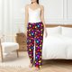 thumbnail image 4 of Fotbe Colorful Hearts Pantalones de Pijama para Mujer, Pantalones de Dormir, Pantalones Pj con Cordón y Bolsillos-X-Large, 4 of 6