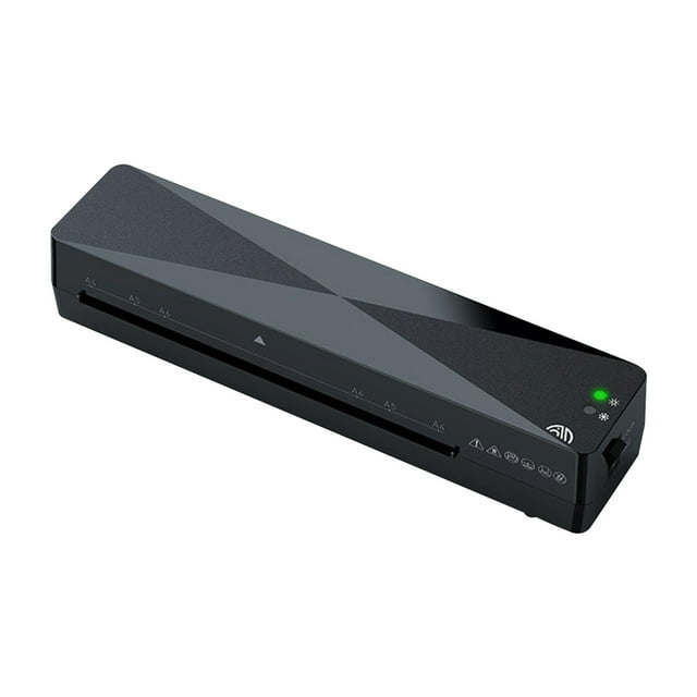 Bdday Mini Plastifieuse Photo Automatique Petite Plastifieuse Machine de Plastification Photo Machine de Plastification pour la Maison A4 Préchauffage Rapide Faible DB Norme US