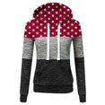 thumbnail image 2 of Vedolay Comfort Sweatshirts Womens Tops 2023 Fall Long Sleeve Loose Pullover Casua Solid Crewneck Sweatshirts,Red S, 2 of 4