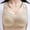 Beige, variant on purcolt Women's Wireless Bras No Underwire Full Coverage Everyday Bras Comfortable Wirefree Minimizer Bras with Soft Support