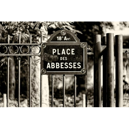 Paris Focus - Place des Abbesses - Montmartre Print Wall Art By Philippe (Best Place To Stay In Paris With Kids)
