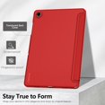 thumbnail image 6 of MoKo Case for Galaxy Tab A11+ Plus/A9+ 11-Inch 2026/2024, Slim Stand Protective Smart Cover with Hard PC Translucent Back Shell for Galaxy Tab A11+/A9 Plus Tablet, Auto Wake/Sleep, Black, 6 of 8