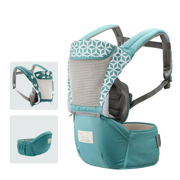 Baby Carrier with Hip Seat Breathable & Detachable Design Adjustable
