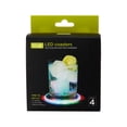 thumbnail image 4 of True LED Coasters for Drinks, 4" Cup Coasters, Bar Accessories, Set of 4, 4 of 4