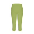 thumbnail image 6 of vigerkar Womens Capri Leggings Dressy Cropped Workout Yoga Leggings High Waist Gym pants Green, 3XL, 6 of 6