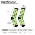 thumbnail image 2 of Susaid dogs St Patrick's Day Print Men's Moisture Wicking Cushioned Crew Work Boot Socks Suitable for Size 36-45, 2 of 6