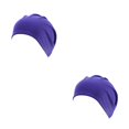 thumbnail image 4 of Sonducket Beanie Caps Exquisito Simple Estilo simple Gorros para adultos Accesorio de ropa con color sólido para decoración Morado oscuro Morado oscuro 2Conjunto, 4 of 6