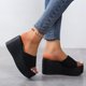 thumbnail image 5 of Amzcrzy Zapatos de mujer,Zapatos de mujer,Zapatillas de mujer, Sandalias de playa transpirables con tacón Matsu, suela gruesa y tacón inclinado para mujer Sandalias Mujer Zapatillas De Casa, 5 of 5