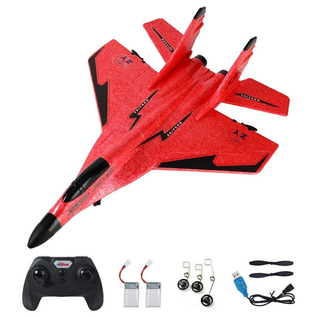 Planeador de Avión Sunnimix 2.4G Control remoto Avión RC
