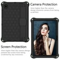 thumbnail image 2 of Kids Friendly Tablet Case for Samsung Galaxy Tab A8 10.5" SM-X200/SM-X205, Heavy Duty Wristband Shoulder Strap Crossbody Lanyard Cover with Kickstand Military Grade Anti-Drop Shockproof Case, Black, 2 of 6