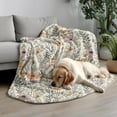 thumbnail image 6 of Vintage Floral Blanket - Wildflower Throw Blanket, for Couch & Bed, 50x60 Inches, 6 of 12