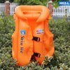 KABOER US Inflatable Children Kids Swimming Floating Swim Aid Vest Life Safety Jacket