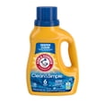 thumbnail image 2 of Detergente líquido para ropa Arm & Hammer Clean & Simple 1,3 L, 25 lavados, 2 of 9