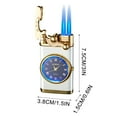 thumbnail image 3 of Openpig Inflatable Lighter, Plasma Lighter, Electric Arc Lighter, Windproof Lighter, Metal Lighter Luminous Real Watch dial, 3 of 5