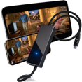 thumbnail image 1 of Adaptador Inalámbrico Carplay Con Control De Video Espejo Y Deslizamiento A Través De La Pantalla Táctil Del Automóvil Espejo Bidireccional Modos Duales Plug & Play No Necesita Aplicación Gris, 1 of 5