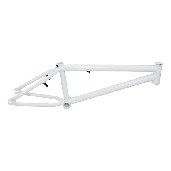 Bike 20 Freestyle Chromoly Frame White.