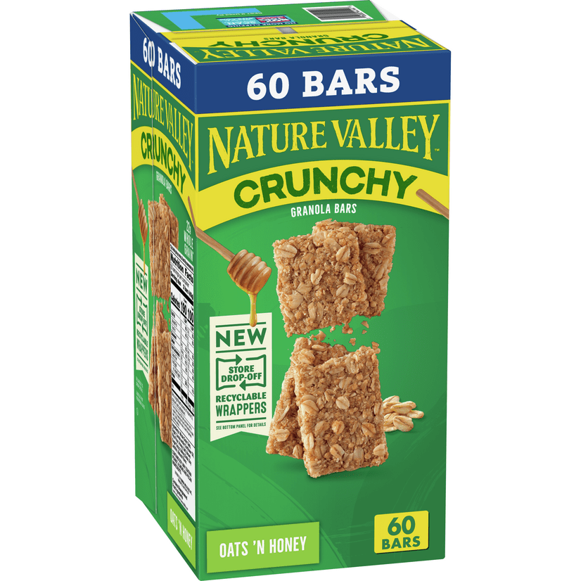 Nature Valley Crunchy Oats 'n Honey Granola Bars 30 Count