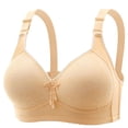 thumbnail image 2 of EaskTriop Wireless Bra for Women Full Coverage Plus Size Supportive Bra Comfortable Everyday Bralettes Wide Straps Soft Non Padded, 2 of 6