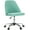 Green, variant on MCQ Stylish Twill Upholstered Lounge Office Desk Chair, Height-Adjustable Chair, Dark Grey
