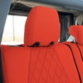 thumbnail image 6 of TLH Solid Red Rear Set Neoprene Custom Fit Seat Covers for 2021 - 2022 Ford Bronco Rear Size SUV with Water Resistant Neosupreme Insert, 6 of 6