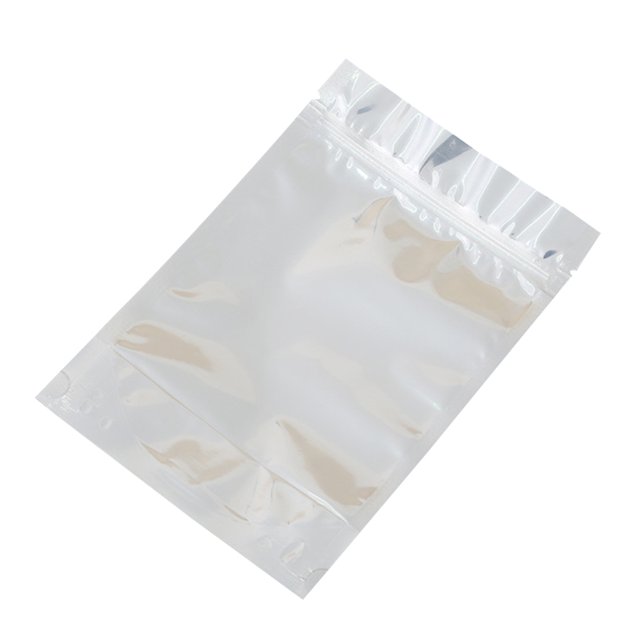 kurtrusly 50pcs Aluminized Snack Candy Packing Bag Cosmetic Liquid Sealing Bag Transparent Food Container - 7x13cm