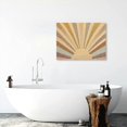 thumbnail image 6 of Chilfamy Sunburst Sky Art Deco Canvas Print Wall Decorations for Home Bathroom Ready To Hang Room Art Decor Made in USA 20x16in, 6 of 6