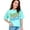 Chalky Mint, variant on Good Vibes Only, Positivity or Being Positive Quote, Groovy Retro Wavy Text, Butter Comfort Colors T-Shirt, Medium