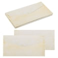 thumbnail image 1 of 24 Packs Envelopes Vintage Aged Paper Light Yellow-9 x 4 Inch for Letter Writing, Invitations, 1 of 6
