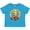 Turquoise, variant on Inktastic Monster Truck 4th Birthday Boys or Girls Toddler T-Shirt
