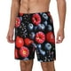 thumbnail image 1 of Balery Variety Of Fruits And Berries Bañador para hombre, shorts de playa de secado rápido con entrepierna y forro de compresión-Large, 1 of 6