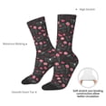 thumbnail image 4 of Rateoe Valentine'S Day for Women Casual Calf Socks - Cute Crew Socks - Thin Soft Above Ankle Socks Size 5-11, 4 of 6