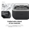 thumbnail image 4 of elago Compatible with Samsung Galaxy Buds 3 Case & Galaxy Buds 3 Pro Case, Duo Case with Carabiner, Premium Silicone + TPU Cover, Wireless Charging, Headphone Accessories, for Men, for Women (Black), 4 of 9