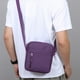 thumbnail image 5 of Riñonera Deportiva Bandolera de Nailon Morado | Múltiples Bolsillos | Correa Ajustable | Material Resistente Al Desgaste | 21 X 20 X 5 Cm | 125 G, 5 of 6
