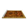 thumbnail image 2 of Ahgly Company Machine Washable Indoor Rectangle Persian Yellow Traditional Area Rugs, 8' x 10', 2 of 4