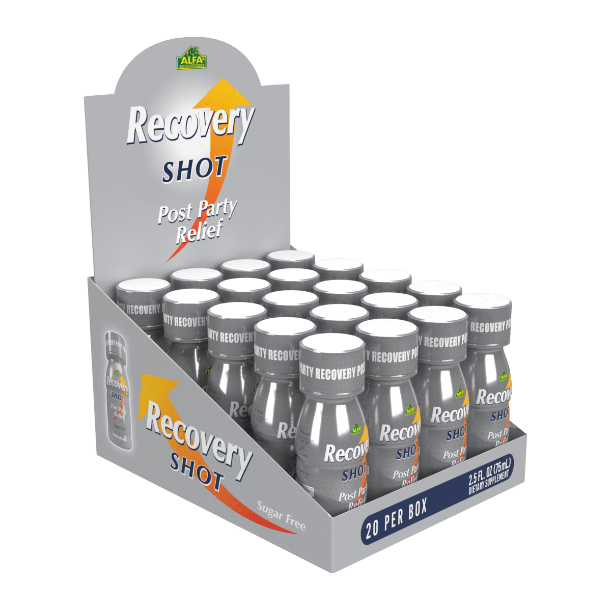 Recovery Drink Shot for Better Post Party Mornings Electrolytes