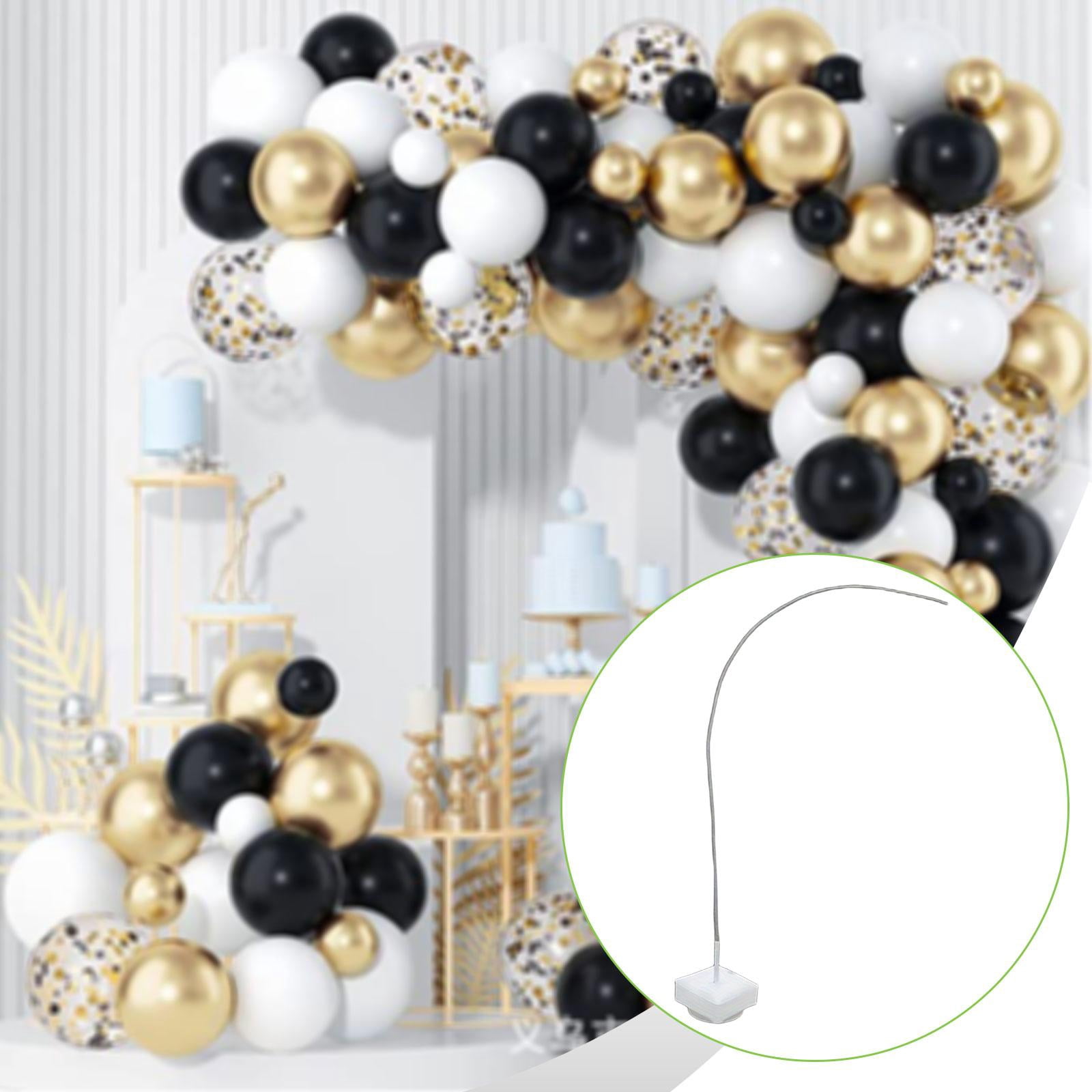 Fzaqwen Balloon Arch Kit Backdrop Decoration Supplies White Sturdy Frame for Anniversary